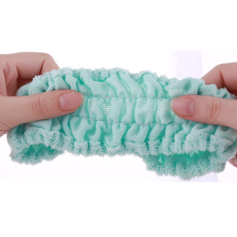 BĂNG ĐÔ CỐ ĐỊNH TÓC KHI RỬA MẶT, TRANG ĐIỂM TRONG SPA