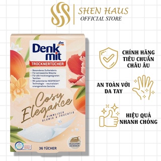 Giấy Thơm Quần Áo Denkmit Dùng Cho Máy Sấy, Tủ Quần Áo, Giày - Nhập Đức Chính Hãng