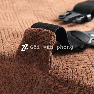 Gối tựa lưng họa tiết thiên nhiên