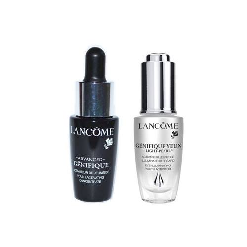 Sét dưỡng da Lancôme Serum Lancome Advanced Geifique 10ml +kem mắt 5ml