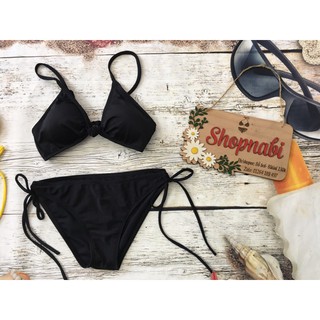 HOTĐồ bơi bikini cạp thấp siêu tôn dángSieu HOT