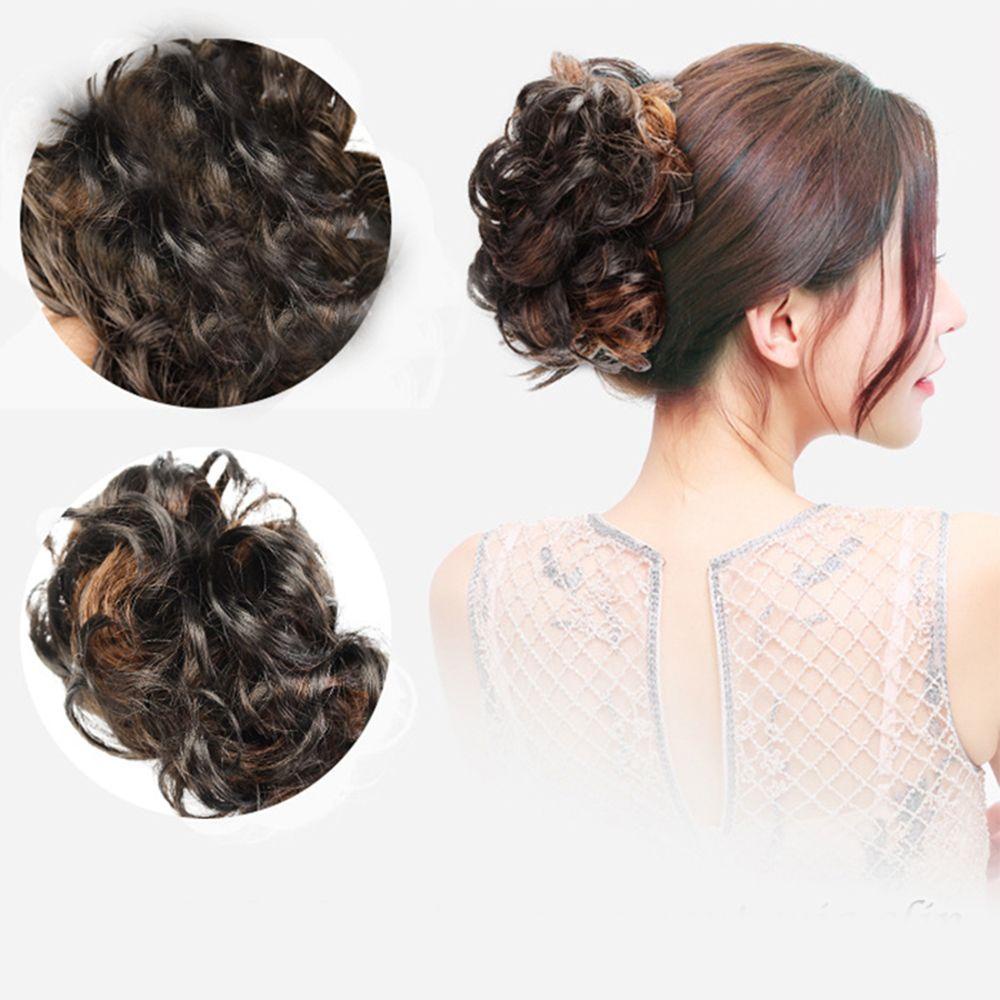 Bộ Tóc Giả Hình Tròn Dày Dặn Thời Trang Dành Cho Nữ