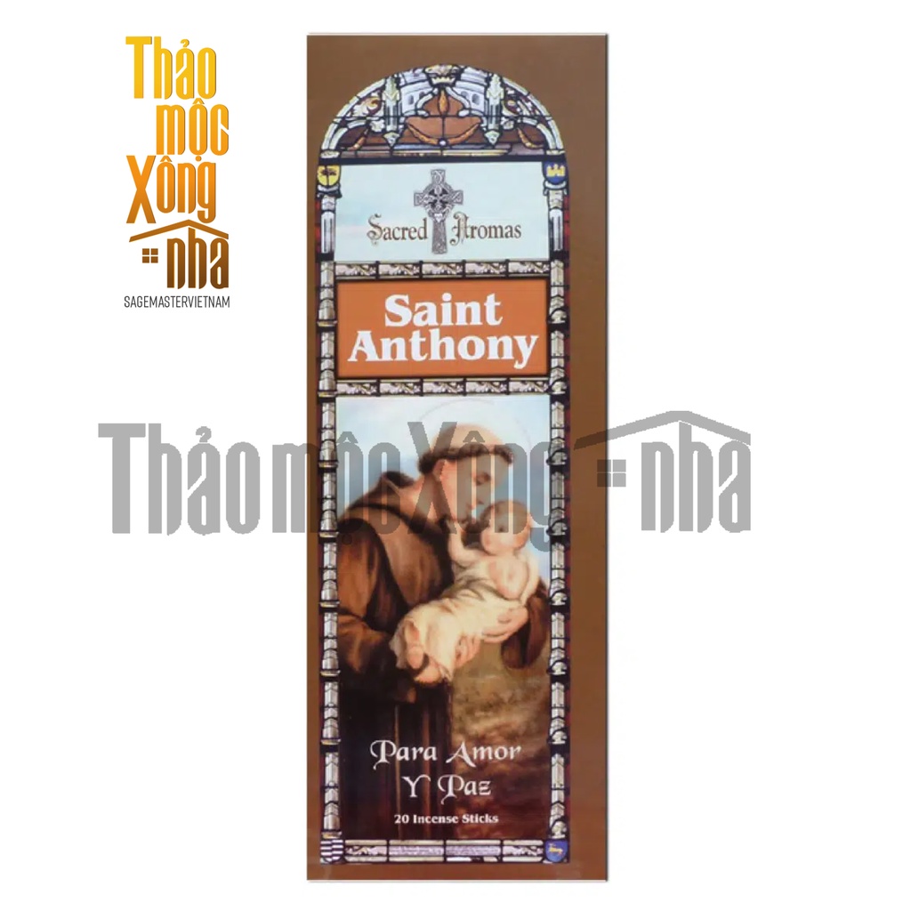 Tulasi Aroma Religious Series - Thanh NhangThiên Chúa Giáo - Thảo Mộc Xông Nhà