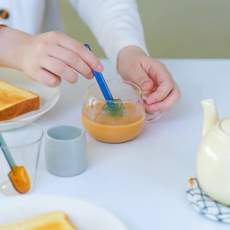 Muỗng Khuấy Đồ Uống Bằng Kính Chịu Nhiệt An Toàn