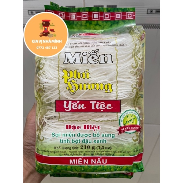MIẾN PHÚ HƯƠNG ĐẬU XANH YẾN TIỆC 210GR