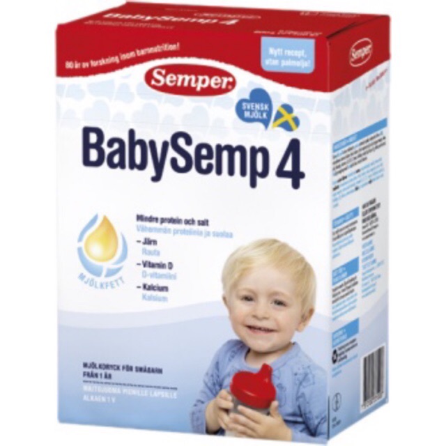 ✈️  Sữa Semper hàng Thụy Điển loại 800gr từ số 1-4