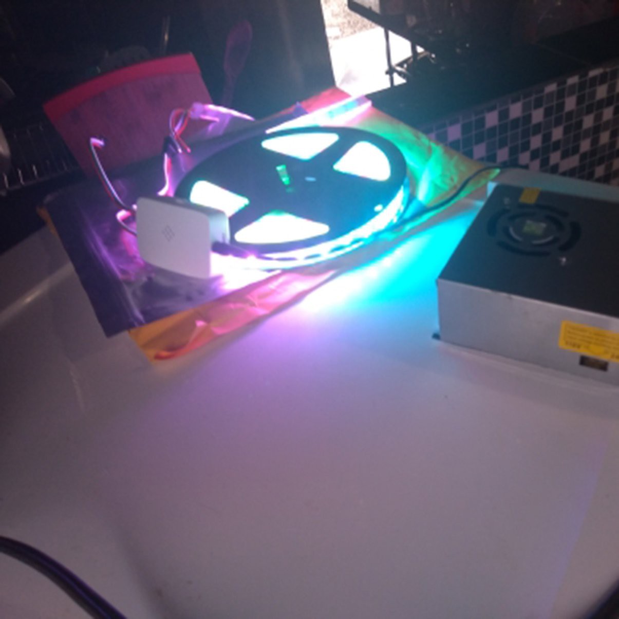 Bộ Điều Khiển Đèn Led Rgb 12v 24v Rgbw Rgbw Kết Nối Wifi | BigBuy360 - bigbuy360.vn