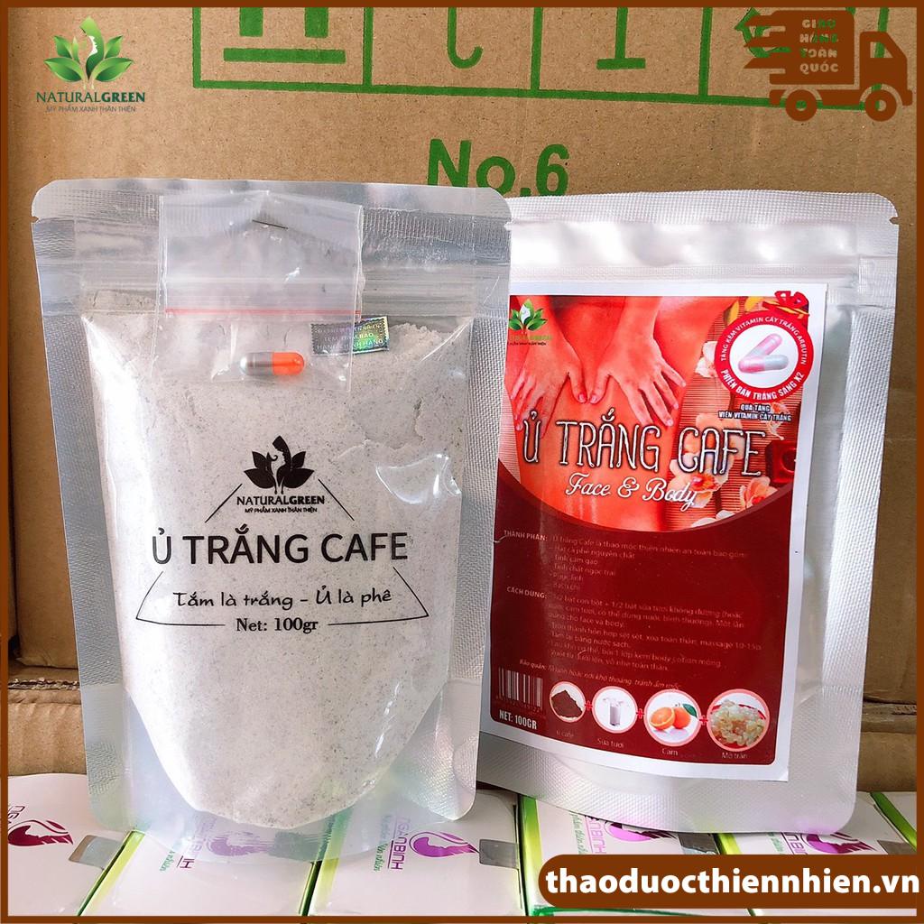 ( TẶNG VITAMIN KÍCH TRẮNG) tắm trắng cà phê thảo dược,ủ trắng cafe,tẩy tế bào chết cho face và body 100gr | BigBuy360 - bigbuy360.vn