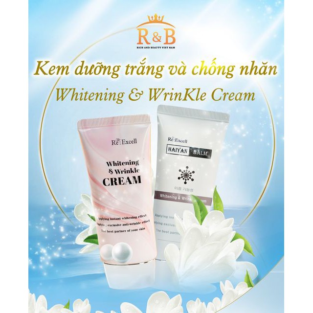 Chính Hãng:Kem_dưỡng_trắng #chống_nhăn #nâng_tone Whitening & WrinKle Cream