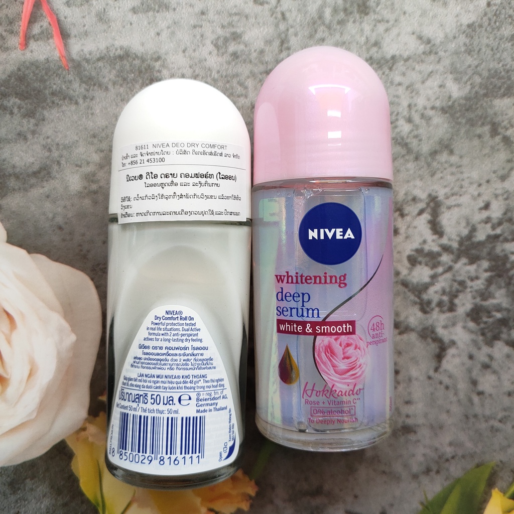 Lăn khử mùi nam /nữ NIVEA Thái Lan  50ml