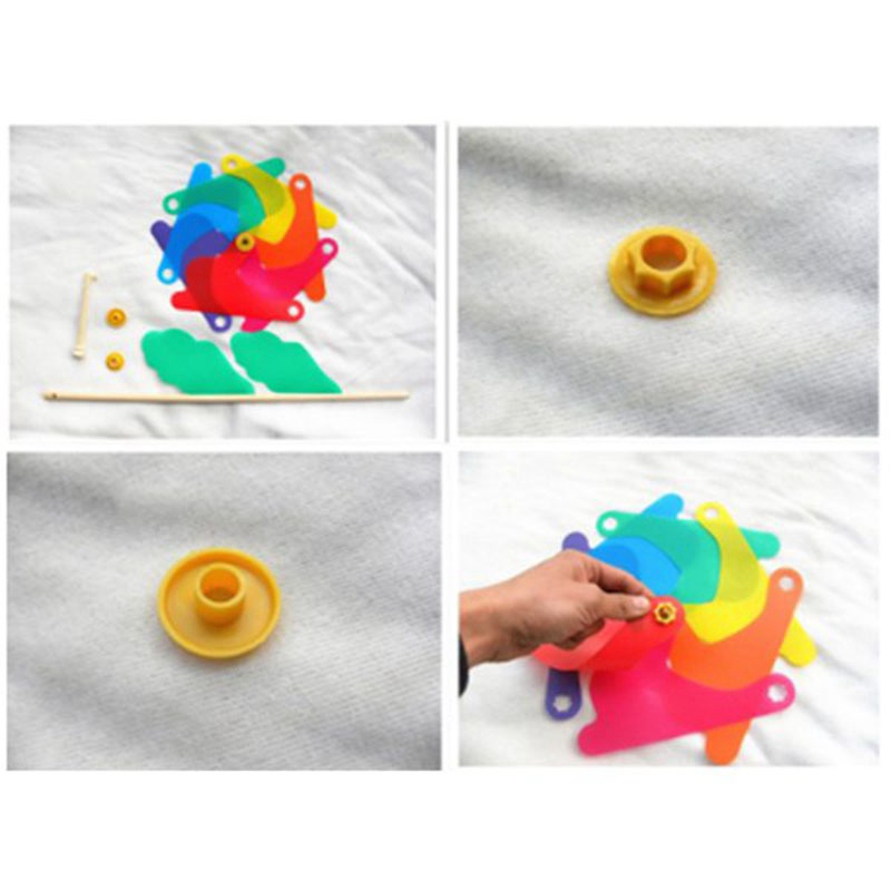 Set 10 Bánh Đà Bằng Gỗ Dùng Trang Trí DIY