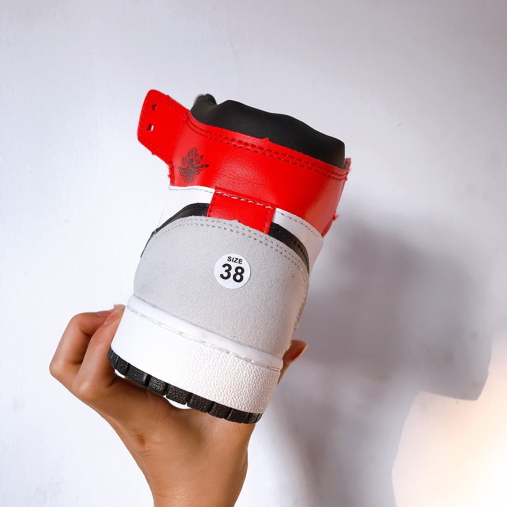 Giày Thể Thao Nam Nữ kiên J.D Cao Kem Cổ Đỏ