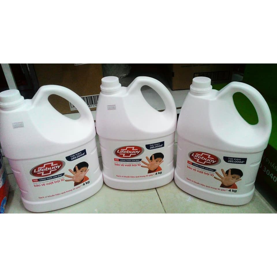 Nước rửa tay LIFEBUOY can 4kg
