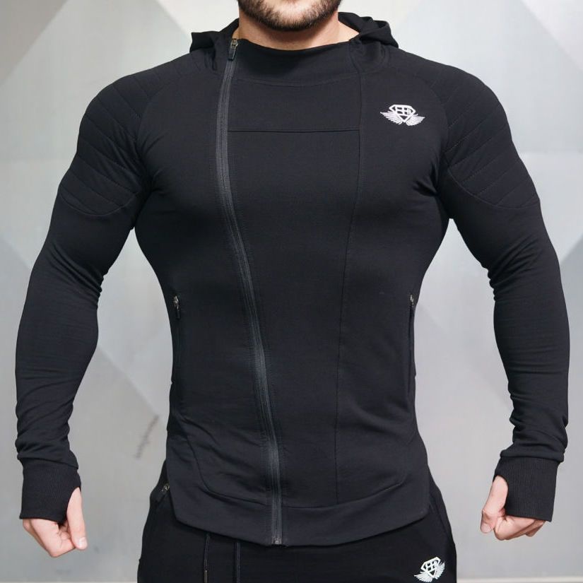 Áo Thể Thao Dài Tay Cổ Tròn Trơn Màu Thời Trang Mùa Thu 2022 Dành Cho Nam