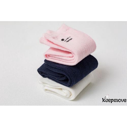 Tất cotton dài qua gối ấm áp cho bé