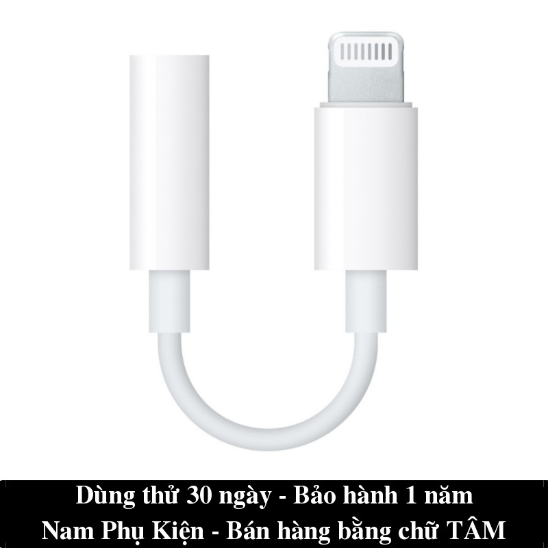 Jack Chuyển Tai Nghe Lightning Sang 3.5mm