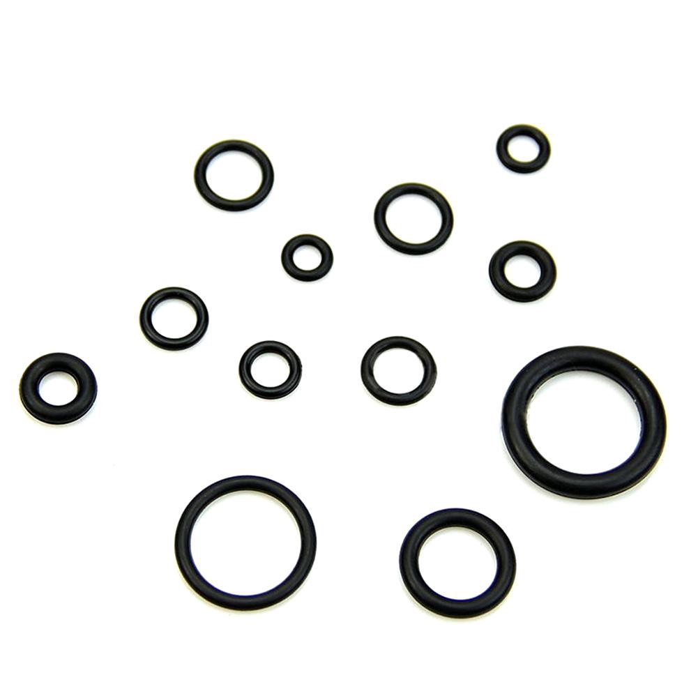 🎉 SD 225 Cái / Bộ 18 Kích cỡ Cao su O Ring Assortment Set Hệ thống nước thủy lực Gasket Bộ dụng cụ sơn con dấu