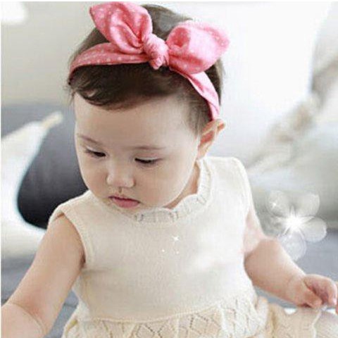 Băng đô đính hoa dễ thương cho bé gái