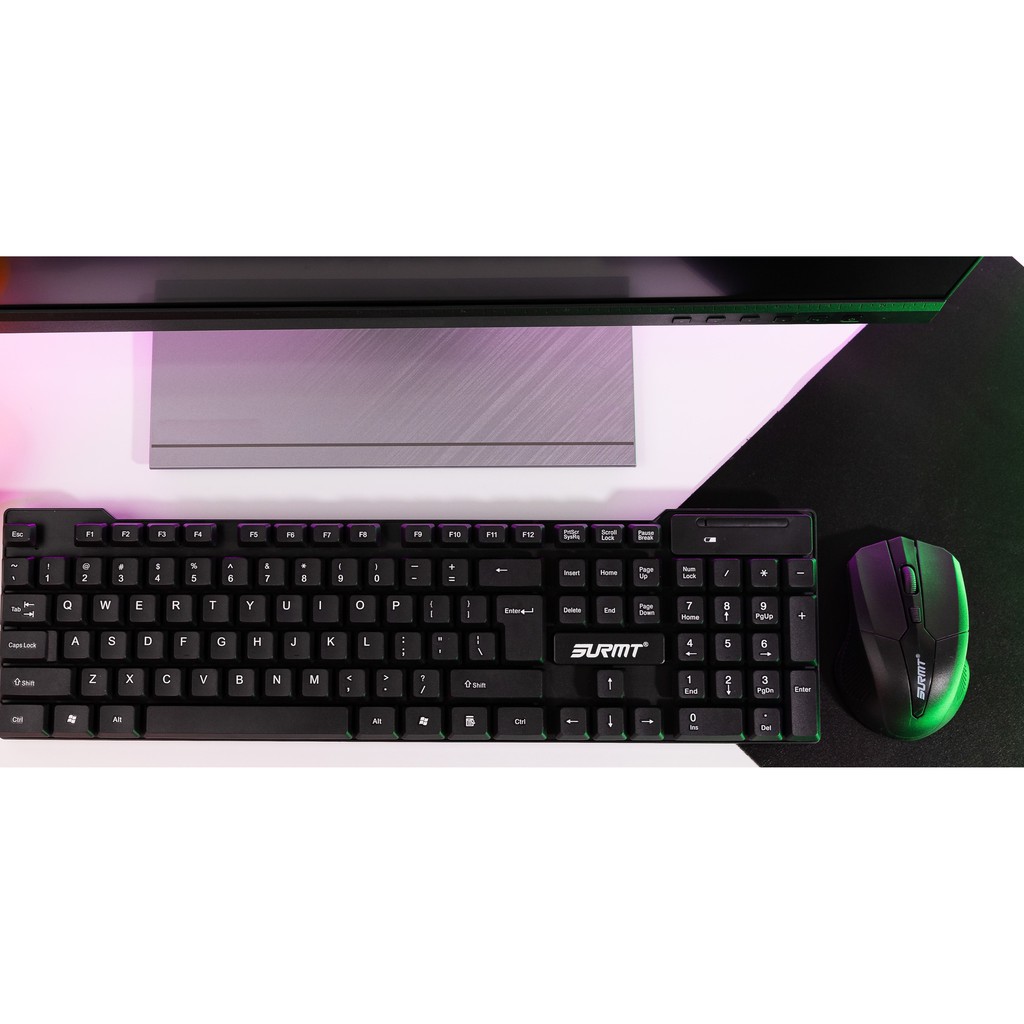 Bộ bàn phím và chuột không dây SURMT 4W015 (1 bộ gồm cả 2 món) | BigBuy360 - bigbuy360.vn