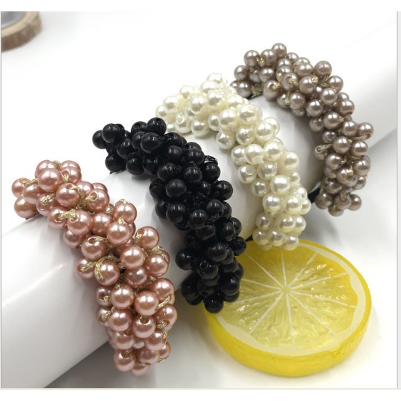 Cột tóc chùm chân trâu Style Hàn Quốc