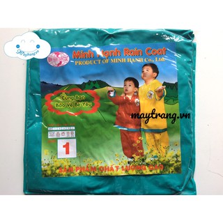 Bộ Áo Mưa Bộ - Xanh Lá