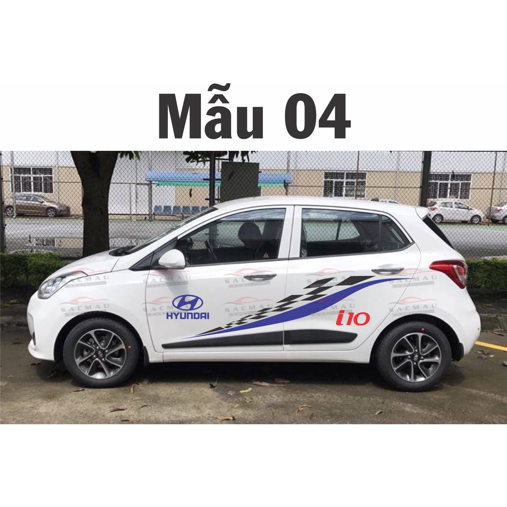 Tem dán xe Hyundai I10