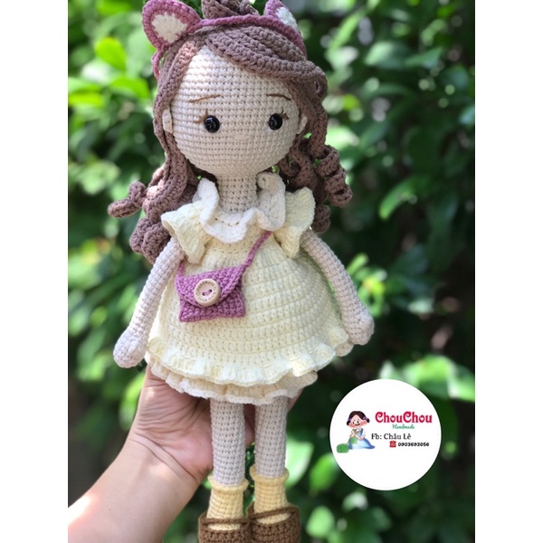 Búp bê len nhồi bông handmade - Búp bê MIA