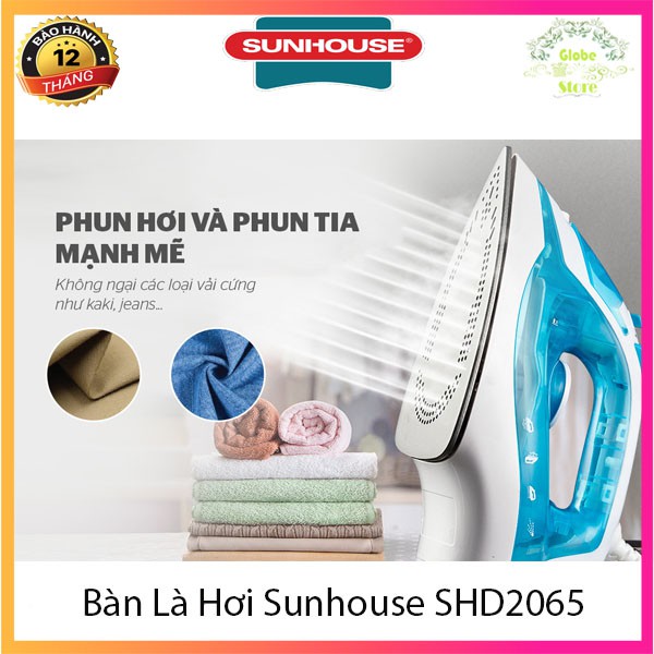 [SALE] Bàn Là, Bàn Ủi Hơi Nước Tiện Lợi Sunhouse SHD2065