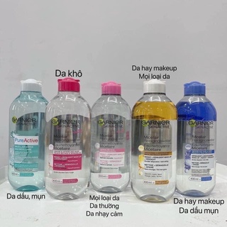 Nước tẩy trang Garnier Pháp 400ml
