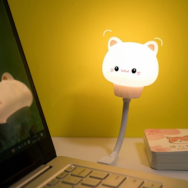 Đèn Ngủ LED USB Điều Khiển Từ Xa Hình Động Vật Hoạt Hình Dễ Thương
