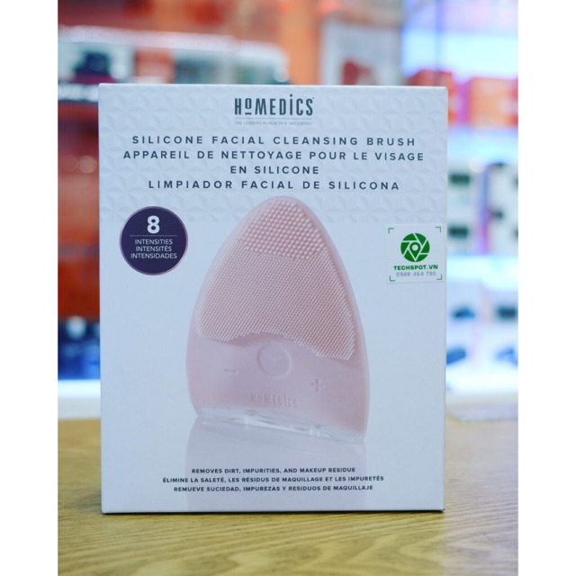 Máy rửa mặt HomeDics [ TẶNG KÈM SỮA RỬA MẶT KOSE]