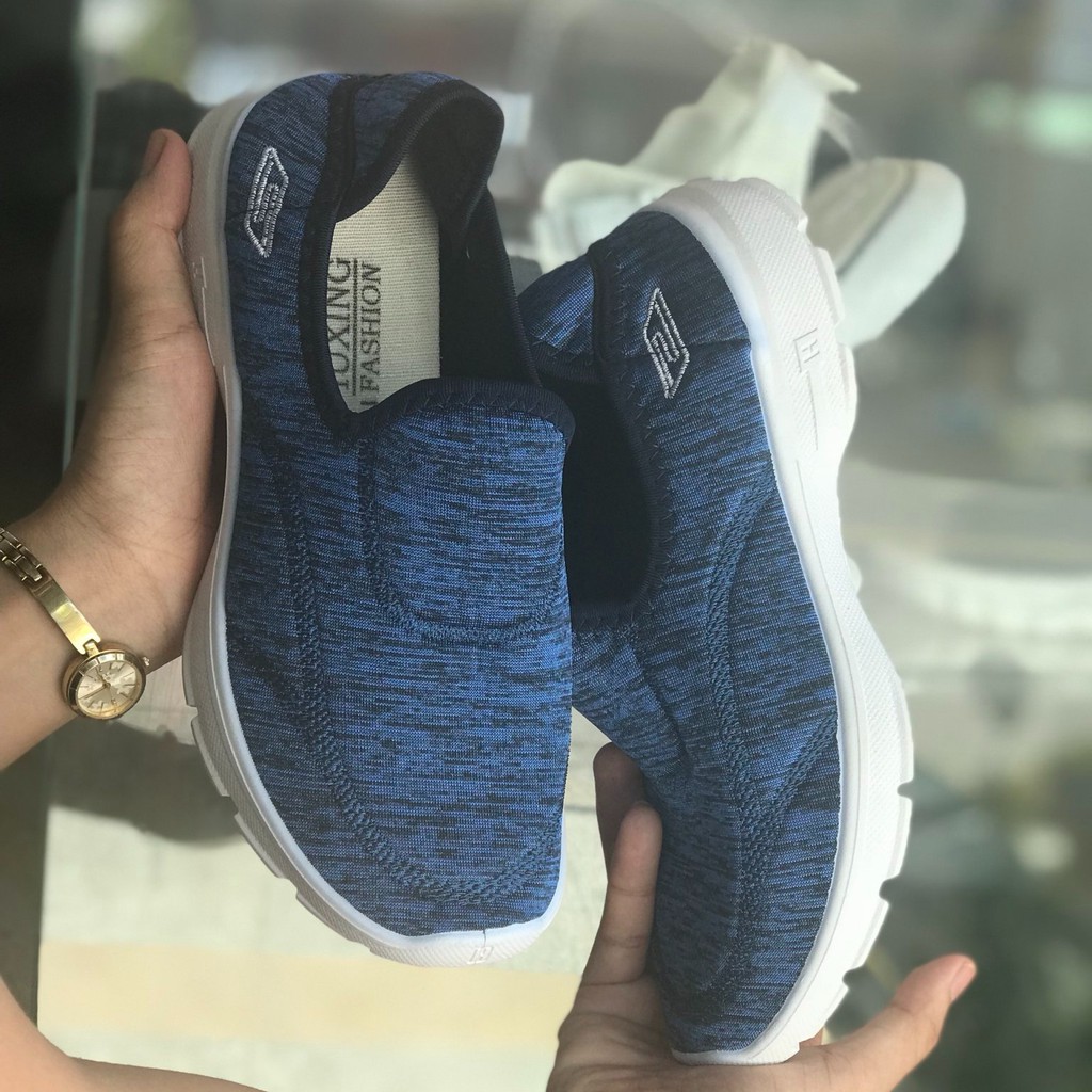 [Mã FATHANG5 giảm 10K đơn 50K] Giày bata, giày lười đi bộ nữ siêu êm, nhẹ, đế cao 2,5cm - Video, tặng tất | BigBuy360 - bigbuy360.vn