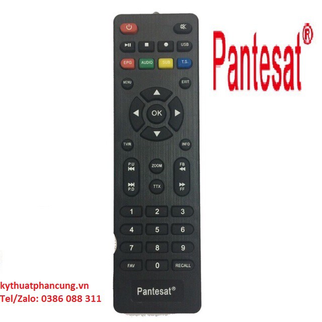Pantesat Remote điều khiển đầu thu Pantesat