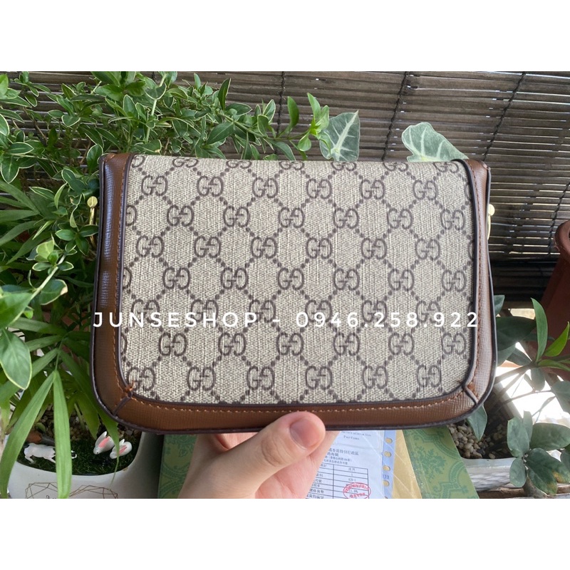 [Sẵn] Túi Đeo Chéo Chư GGG Hà Hồ 2 Dây Bản Đẹp Sz 20 Fullbox