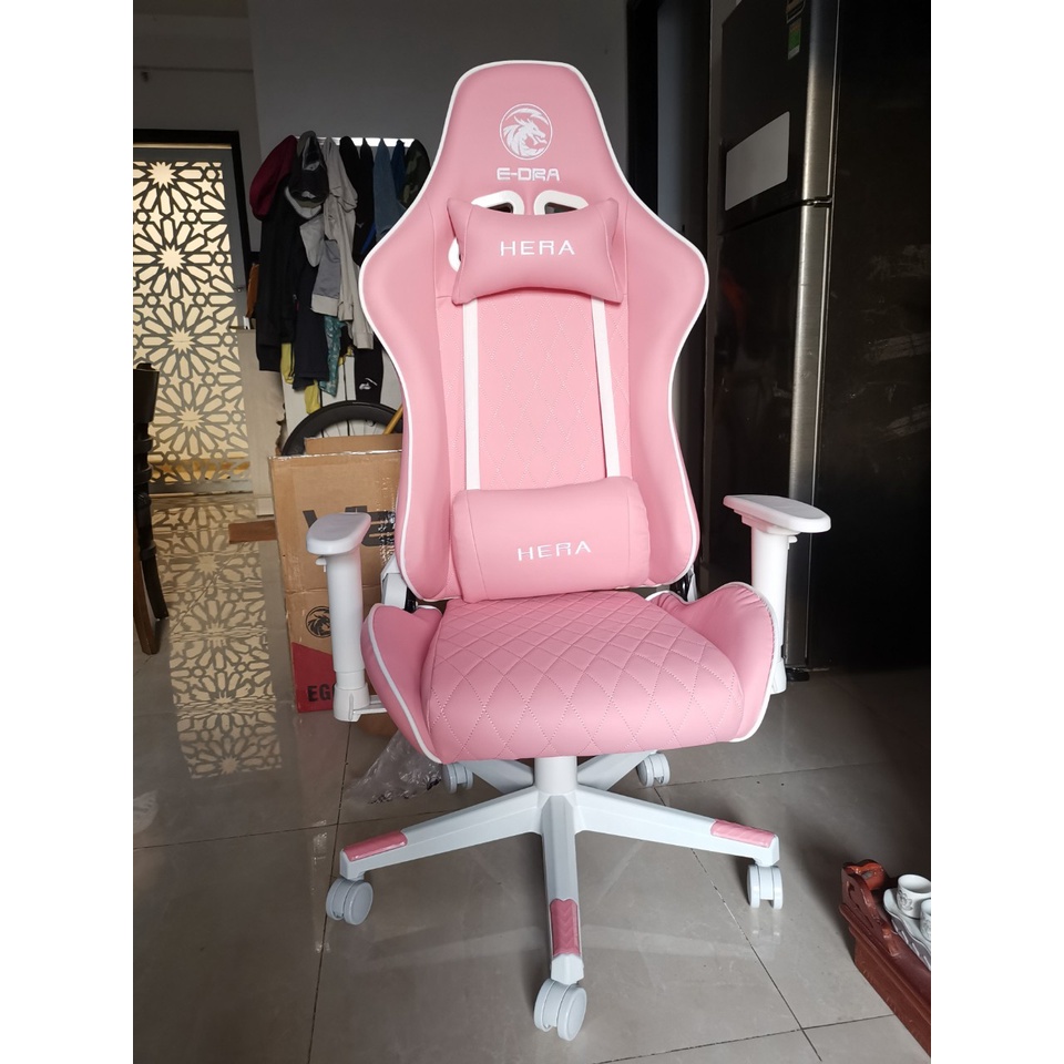 Ghế gaming E-Dra Hera EGC224 Pink White