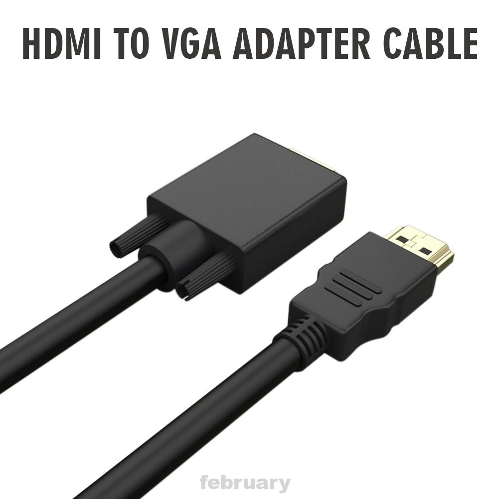 DVD Cáp Chuyển Đổi Hdmi Sang Vga 6ft 1080p Cho Pc Tv | BigBuy360 - bigbuy360.vn