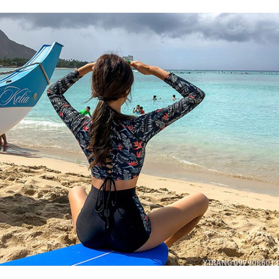 CÓ SẴN BIKINI đồ bơi nữ croptop eo cao