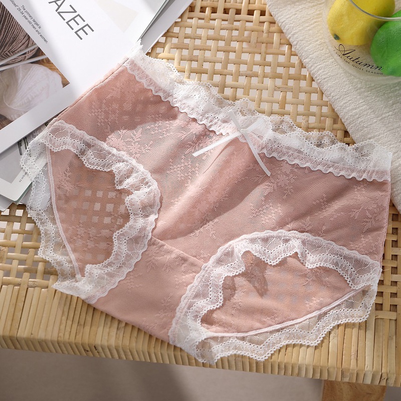 AOFEIQIKE AOFEIQIKE Mới Quần Lót Ren Hoa Xuyên Thấu Gợi Cảm