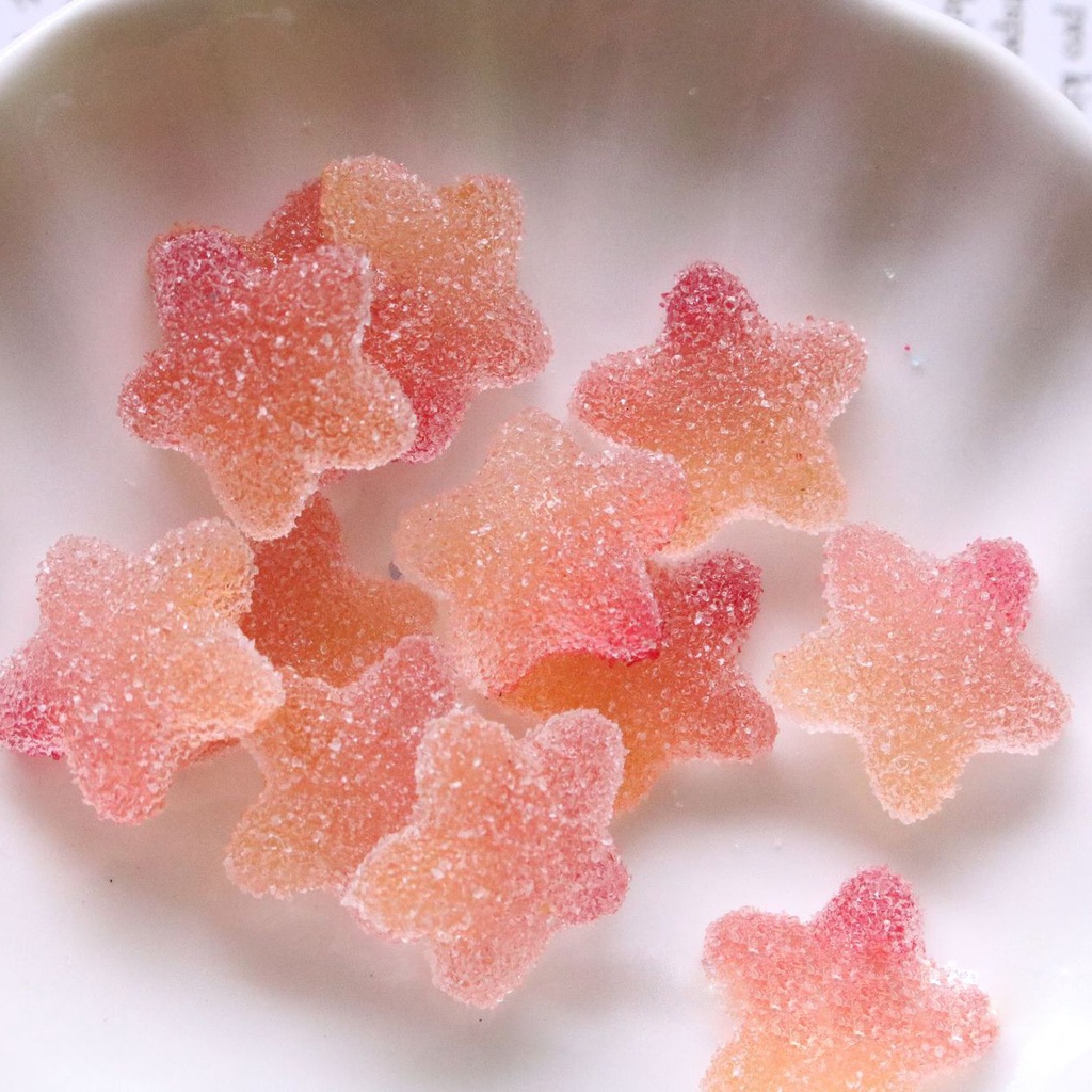 Ghim Cài Giày Hình Hoạt Hình Croc Star Jibits Croc Gummy Jibbits Màu Kẹo Cho Nữ DIY