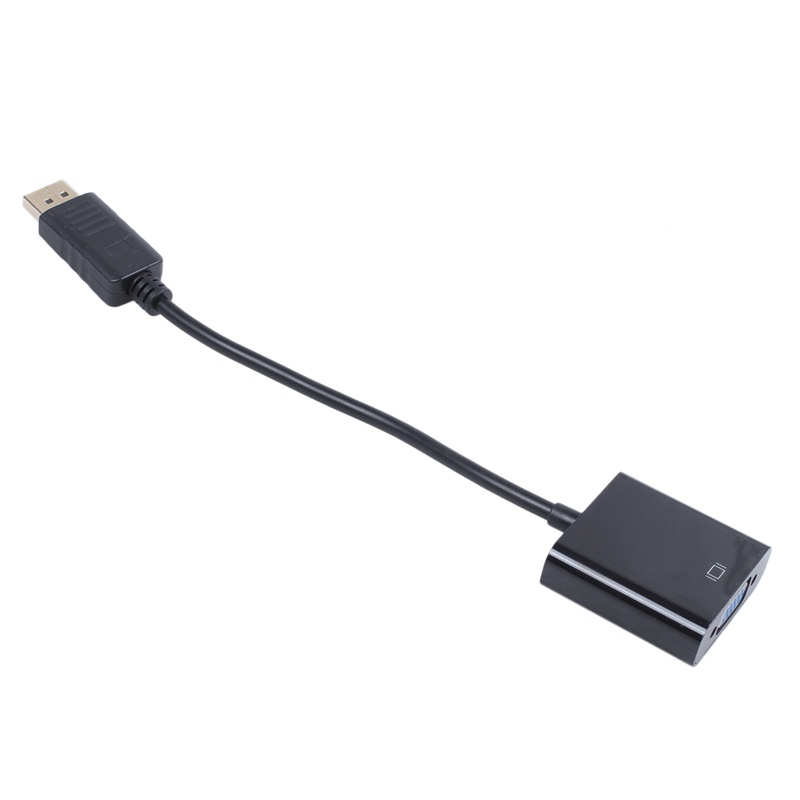 1080p DP DisplayPort Male to VGA Female Converter Adapter Cable Stock