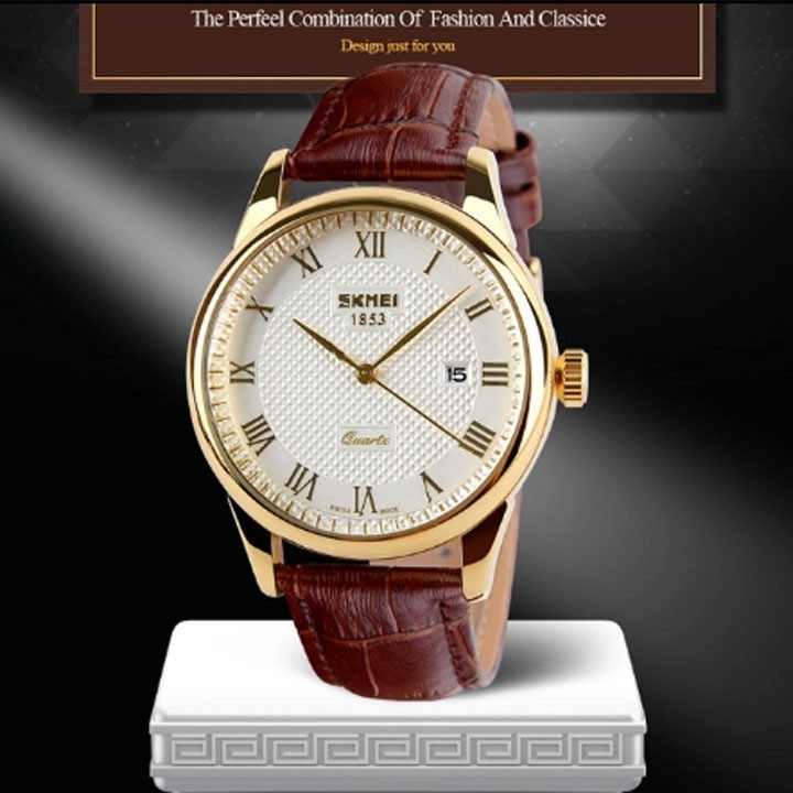 Đồng hồ nam SKMEI dây da cực đẹp | BigBuy360 - bigbuy360.vn