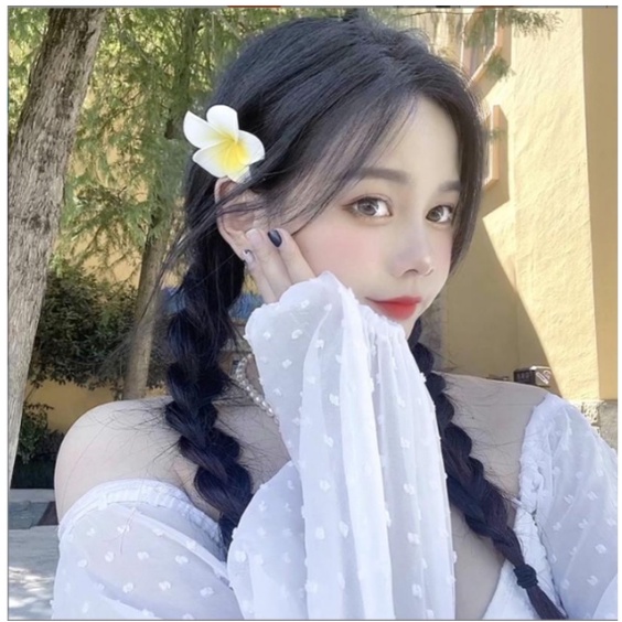 Hoa Cho Tóc Đi Biển 1 Cái Sứ