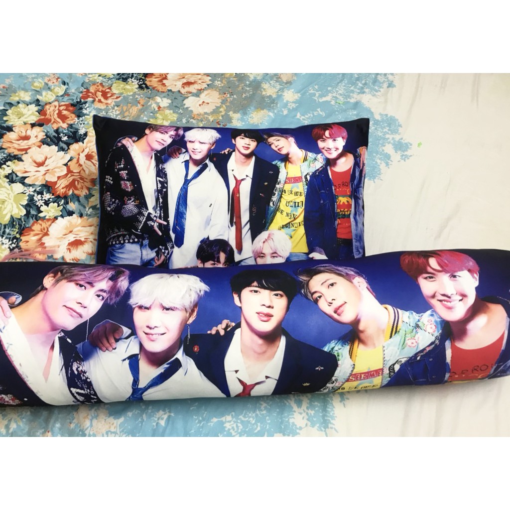 Vỏ gối nằm và vỏ gối ôm BTS