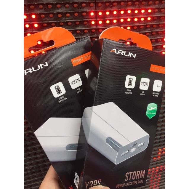 Sạc dự phòng Arun 8400mah