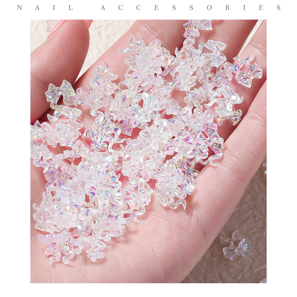 Hạt Đá Đính Móng Tay Hình Nơ Xinh Xắn