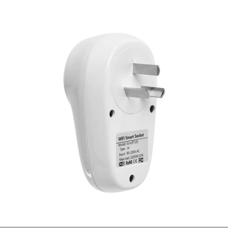 Ổ cắm Wifi Sonoff S26 điều khiển qua ứng dụng Ewelink Tiếng Việt