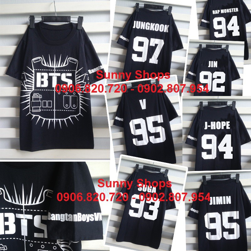 Combo Áo và Lomo card BTS7