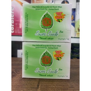 Bột sủi thanh nhiệt Sensa Cools (hộp 6 gói)