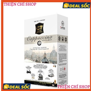 Sản phẩm Hộp 12 gói cà phê G7 Capuchino Hazelnut (hương hạt dẻ)