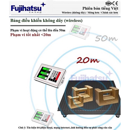 Cân sàn fujihatsu FSS-W3000